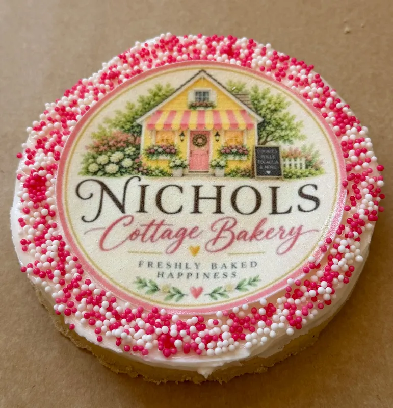 Custom Printed Vanilla Almond Sugar Cookies