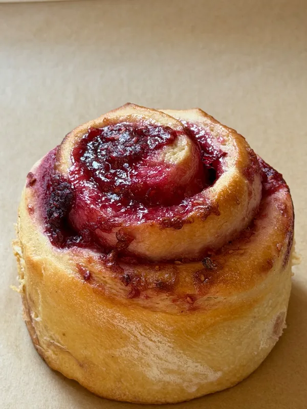 The Raspberry Lemon Sweet Roll
