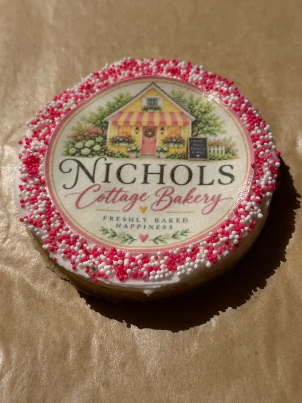 Custom Printed Vanilla Almond Sugar Cookies